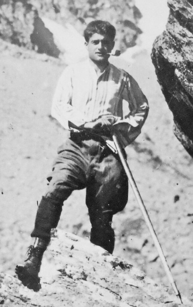 San Pier Giorgio Frassati — Imagen Devocional "Verso l'alto"