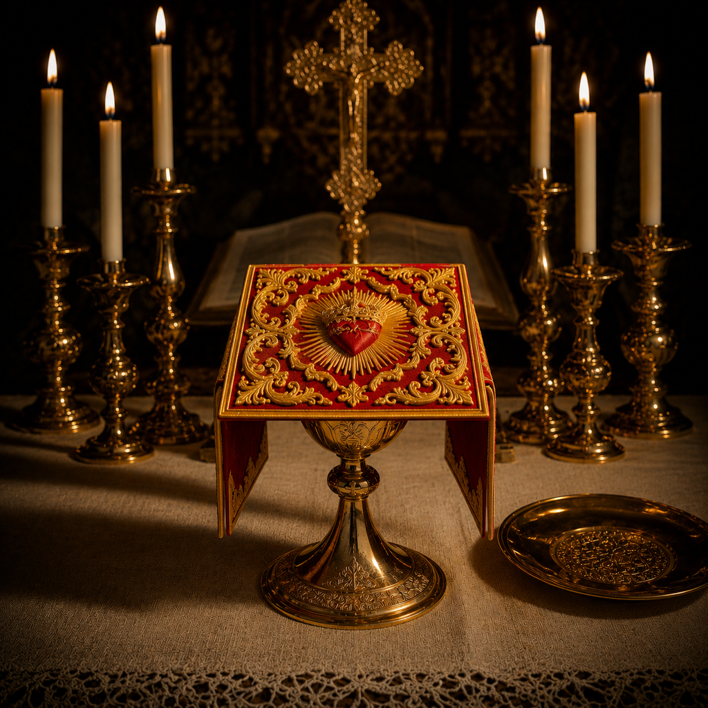 Palia para Cáliz- Sagrado Corazón de Jesús